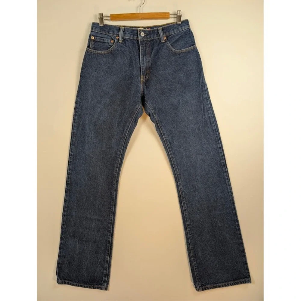 Levi's 517 Bootcut Jeans Mens 32x34 (FITS 31x32.5) Blue 100% Cotton